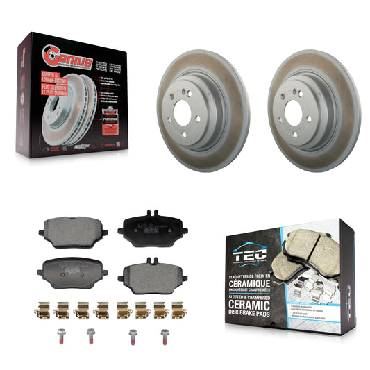 Disc Rotors and Ceramic Brake Pads Kit-KGT-103553