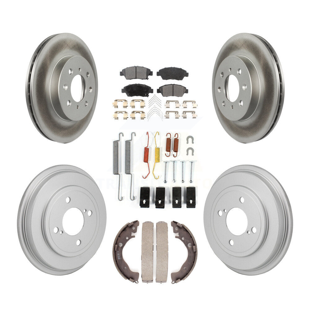 Coated Disc Rotors and Ceramic Brake Pads Kit-KGT-103577 - Kit.bestparts.ca