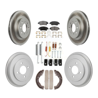 Coated Disc Rotors and Ceramic Brake Pads Kit-KGT-103577 - Kit.bestparts.ca