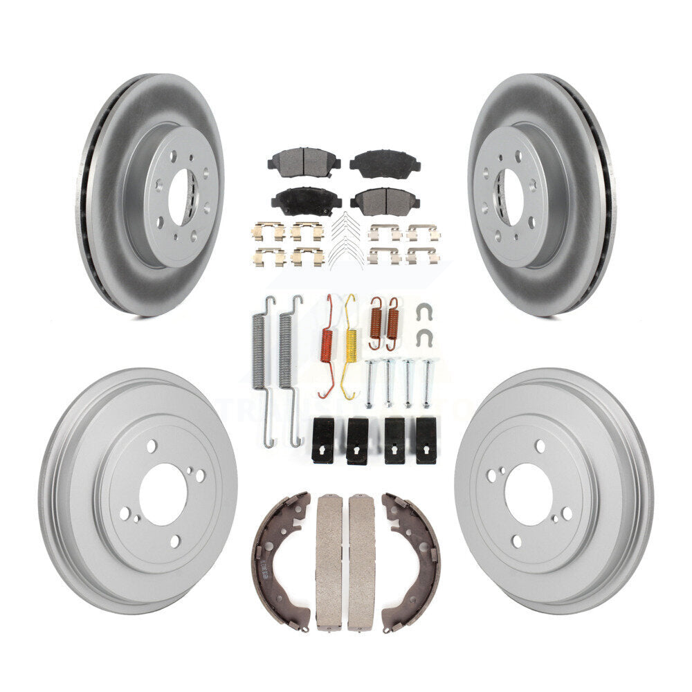 Coated Disc Rotors and Ceramic Brake Pads Kit-KGT-103578 - Kit.bestparts.ca Kit.bestparts.ca