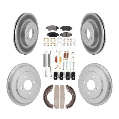 Coated Disc Rotors and Ceramic Brake Pads Kit-KGT-103578 - Kit.bestparts.ca