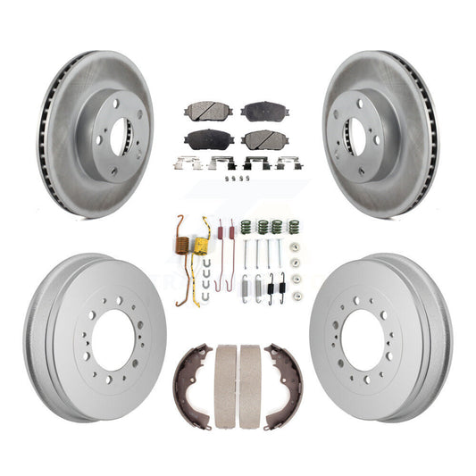 coated disc rotors and ceramic brake pads-kgt-103580 - Kit.bestparts.ca