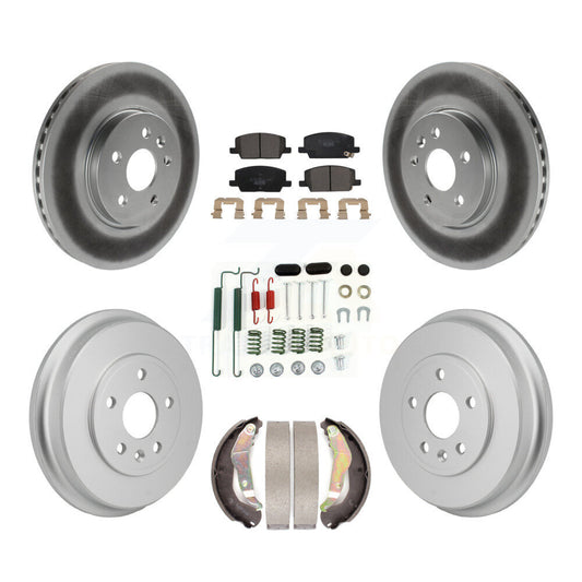 Coated Disc Rotors and Ceramic Brake Pads Kit-KGT-103584 - Kit.bestparts.ca