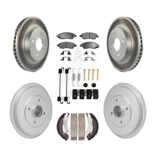 coated disc rotors and ceramic brake pads-kgt-103585 - Kit.bestparts.ca