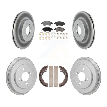 Coated Disc Rotors and Ceramic Brake Pads Kit-KGT-103587 - Kit.bestparts.ca