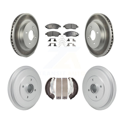 Coated Disc Rotors and Ceramic Brake Pads Kit-KGT-103588 - Kit.bestparts.ca