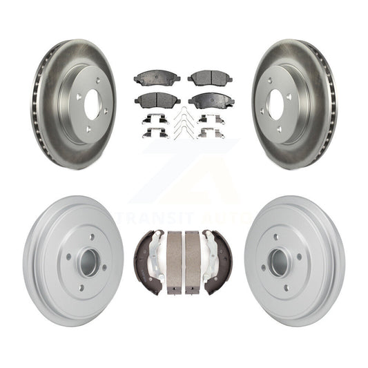 Coated Disc Rotors and Ceramic Brake Pads Kit-KGT-103588 - Kit.bestparts.ca