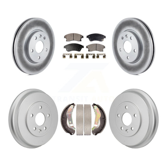Coated Disc Rotors and Ceramic Brake Pads Kit-KGT-103591 - Kit.bestparts.ca
