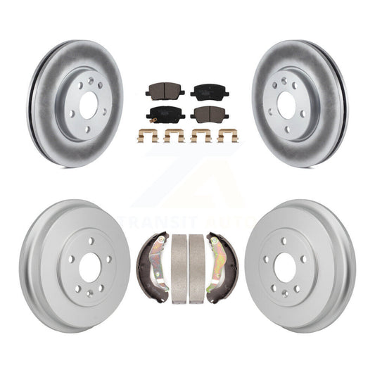 Coated Disc Rotors and Ceramic Brake Pads Kit-KGT-103594 - Kit.bestparts.ca