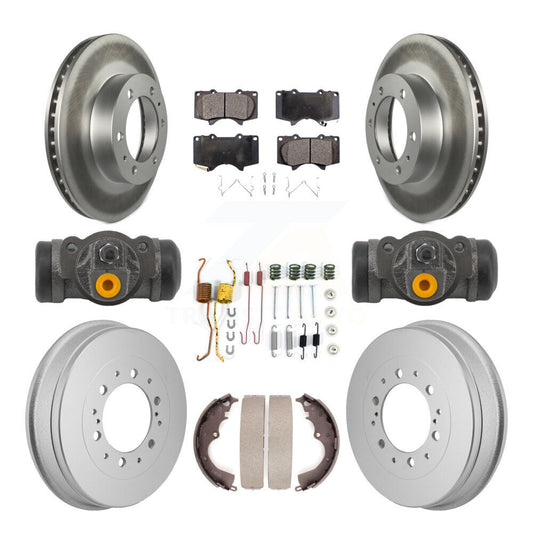 Coated Disc Rotors and Ceramic Brake Pads Kit-KGT-103596 - Kit.bestparts.ca
