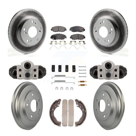 Coated Disc Rotors and Ceramic Brake Pads Kit-KGT-103601 - Kit.bestparts.ca