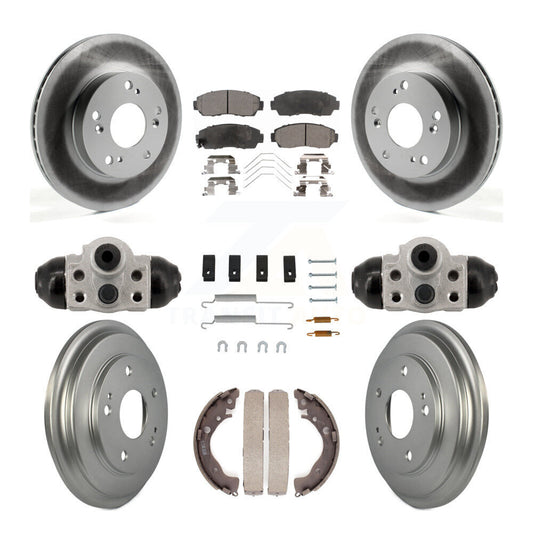 Coated Disc Rotors and Ceramic Brake Pads Kit-KGT-103603 - Kit.bestparts.ca