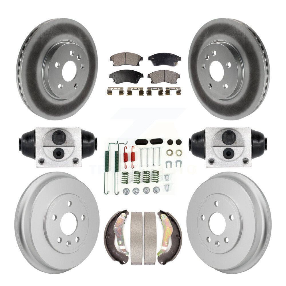 Coated Disc Rotors and Ceramic Brake Pads Kit-KGT-103609 - Kit.bestparts.ca Kit.bestparts.ca