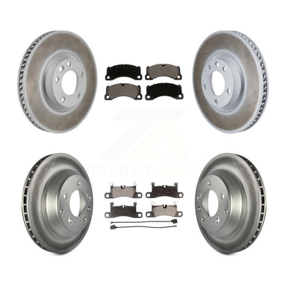 Coated Disc Rotors and Ceramic Brake Pads Kit-KGT-103610 - Kit.bestparts.ca