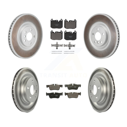Coated Disc Rotors and Ceramic Brake Pads Kit-KGT-103612 - Kit.bestparts.ca