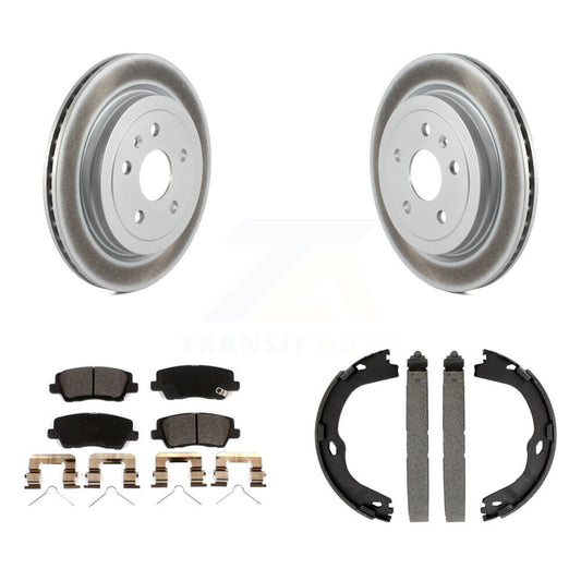 Coated Disc Rotors and Ceramic Brake Pads Kit-KGT-103621 - Kit.bestparts.ca