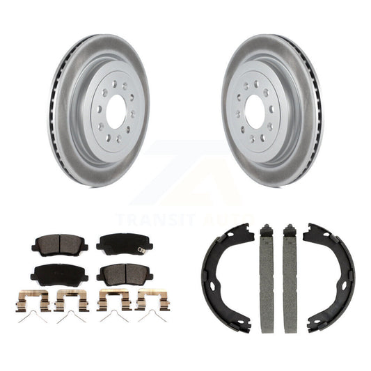 Coated Disc Rotors and Ceramic Brake Pads Kit-KGT-103623 - Kit.bestparts.ca