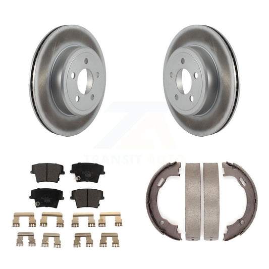 Coated Disc Rotors and Ceramic Brake Pads Kit-KGT-103630 - Kit.bestparts.ca