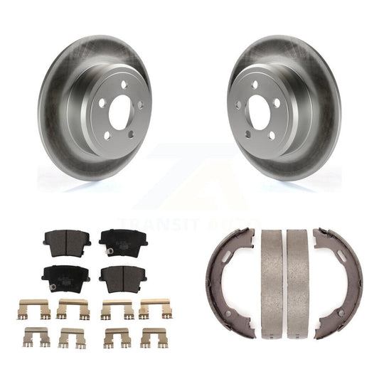 Coated Disc Rotors and Ceramic Brake Pads Kit-KGT-103632 - Kit.bestparts.ca