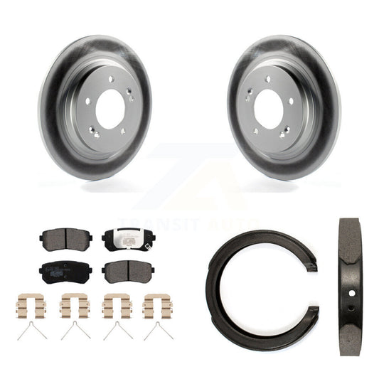 Coated Disc Rotors and Ceramic Brake Pads Kit-KGT-103646 - Kit.bestparts.ca