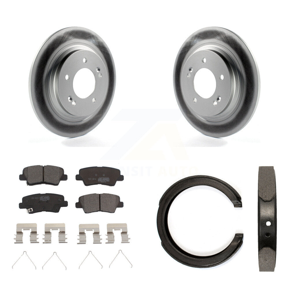 Coated Disc Rotors and Ceramic Brake Pads Kit-KGT-103648 - Kit.bestparts.ca