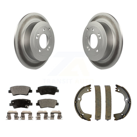 Coated Disc Rotors and Ceramic Brake Pads Kit-KGT-103656 - Kit.bestparts.ca