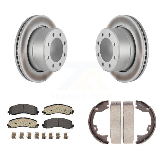 Coated Disc Rotors and Ceramic Brake Pads Kit-KGT-103657 - Kit.bestparts.ca