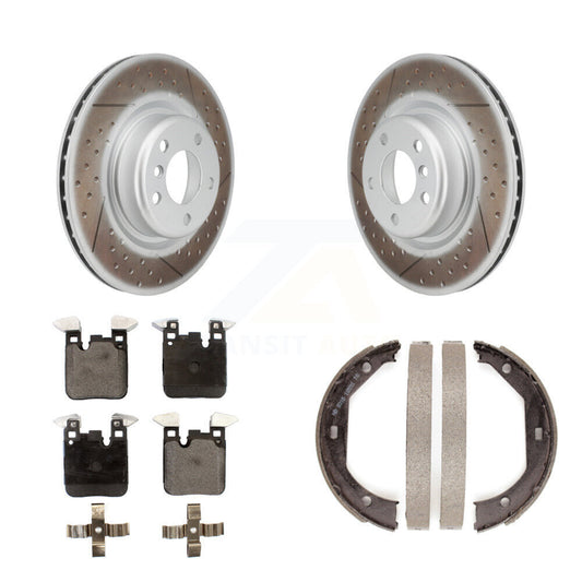 Coated Disc Rotors and Ceramic Brake Pads Kit-KGT-103663 - Kit.bestparts.ca