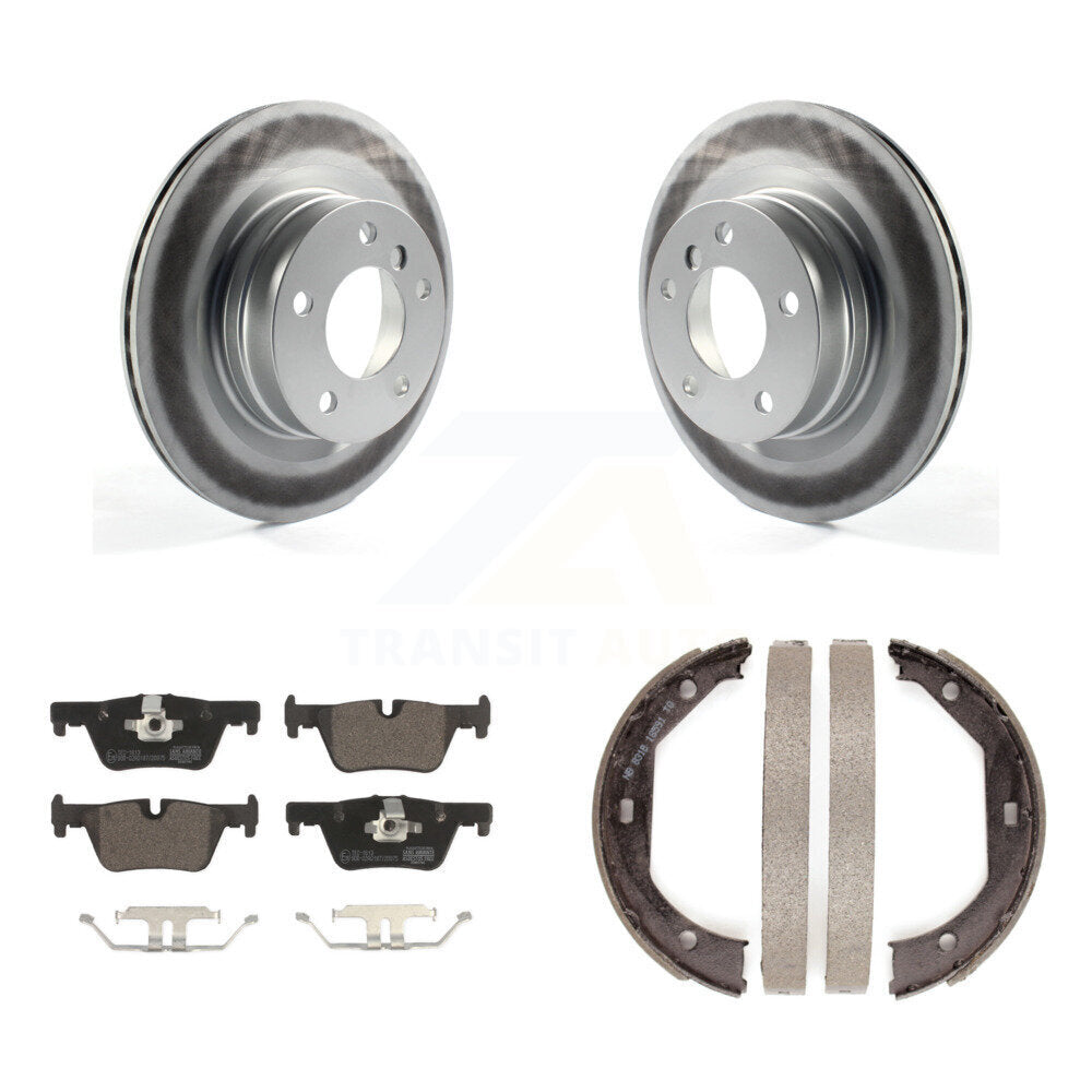 Coated Disc Rotors and Ceramic Brake Pads Kit-KGT-103666 - Kit.bestparts.ca