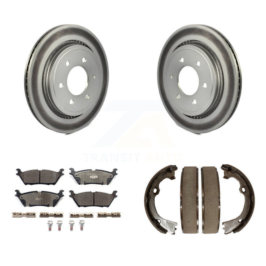 Coated Disc Rotors and Ceramic Brake Pads Kit-KGT-103691 - Kit.bestparts.ca