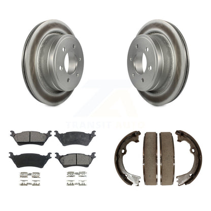 Coated Disc Rotors and Ceramic Brake Pads Kit-KGT-103692 - Kit.bestparts.ca