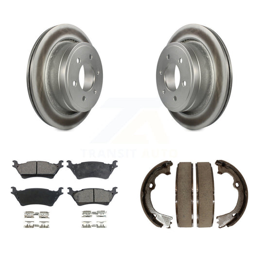Coated Disc Rotors and Ceramic Brake Pads Kit-KGT-103692 - Kit.bestparts.ca