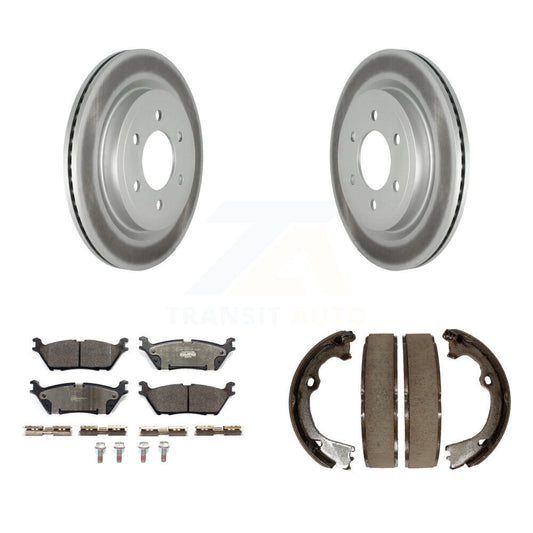 Coated Disc Rotors and Ceramic Brake Pads Kit-KGT-103693 - Kit.bestparts.ca
