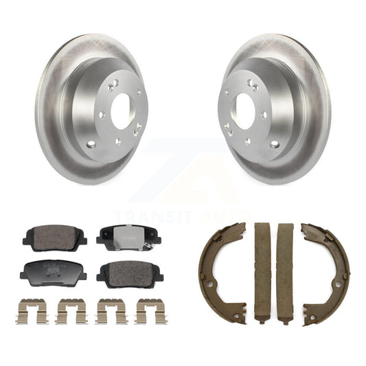 Coated Disc Rotors and Ceramic Brake Pads Kit-KGT-103695 - Kit.bestparts.ca