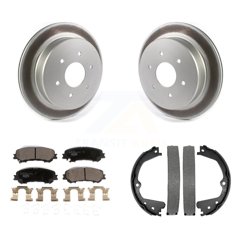 Coated Disc Rotors and Ceramic Brake Pads Kit-KGT-103703 - Kit.bestparts.ca