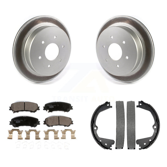 Coated Disc Rotors and Ceramic Brake Pads Kit-KGT-103703 - Kit.bestparts.ca