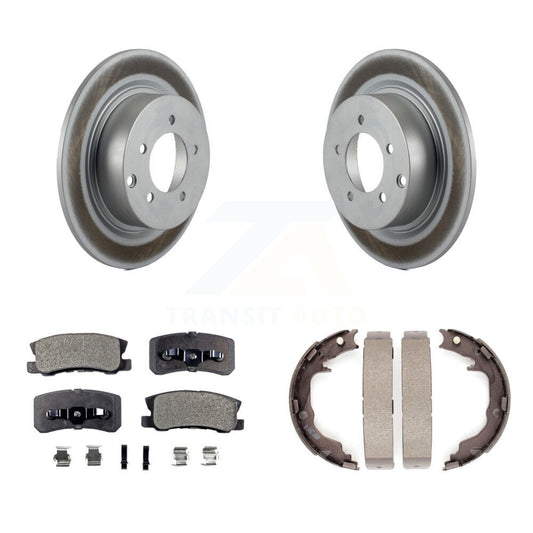 Coated Disc Rotors and Ceramic Brake Pads Kit-KGT-103705 - Kit.bestparts.ca