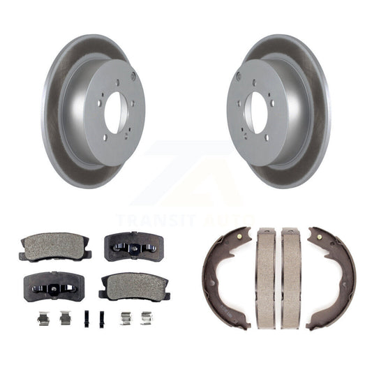 Coated Disc Rotors and Ceramic Brake Pads Kit-KGT-103706 - Kit.bestparts.ca