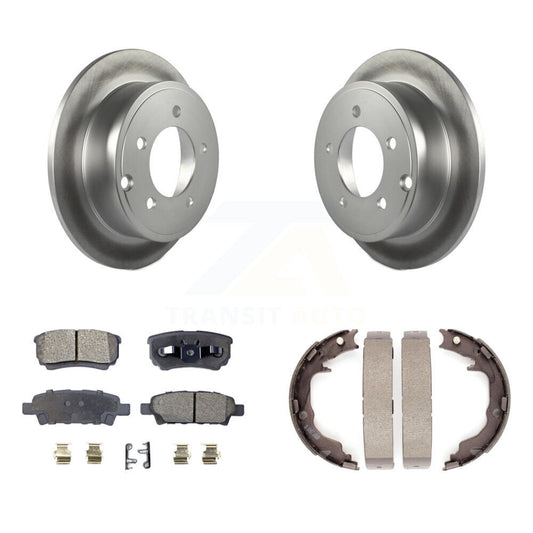 Coated Disc Rotors and Ceramic Brake Pads Kit-KGT-103707 - Kit.bestparts.ca