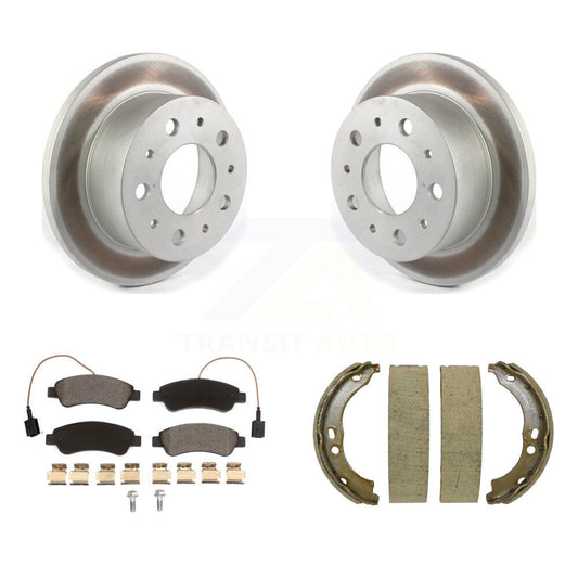 Coated Disc Rotors and Ceramic Brake Pads Kit-KGT-103709 - Kit.bestparts.ca