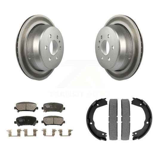 Coated Disc Rotors and Ceramic Brake Pads Kit-KGT-103714 - Kit.bestparts.ca