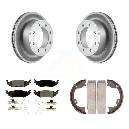 Coated Disc Rotors and Ceramic Brake Pads Kit-KGT-103715 - Kit.bestparts.ca