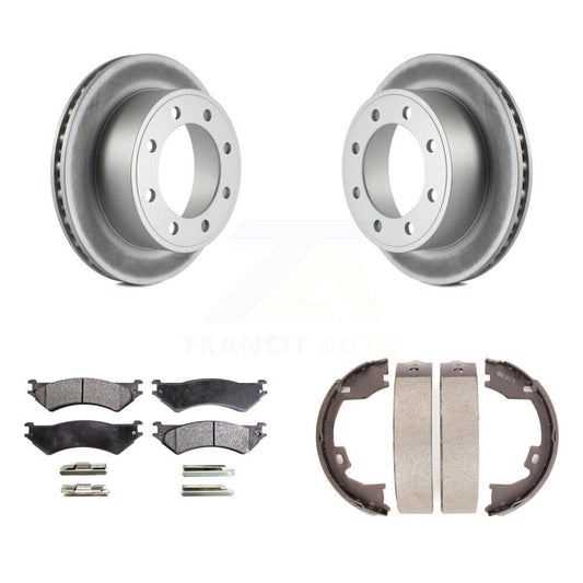 Coated Disc Rotors and Ceramic Brake Pads Kit-KGT-103716 - Kit.bestparts.ca