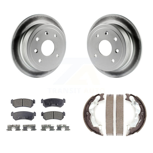 Coated Disc Rotors and Ceramic Brake Pads Kit-KGT-103717 - Kit.bestparts.ca