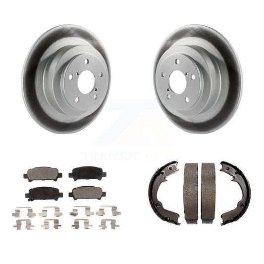 Coated Disc Rotors and Ceramic Brake Pads Kit-KGT-103721 - Kit.bestparts.ca