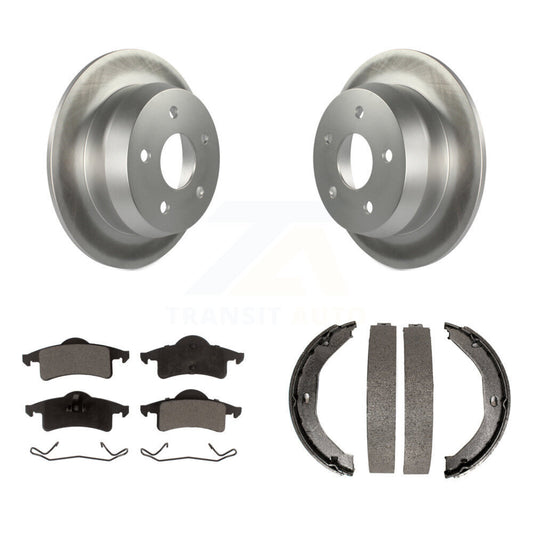 Coated Disc Rotors and Ceramic Brake Pads Kit-KGT-103722 - Kit.bestparts.ca