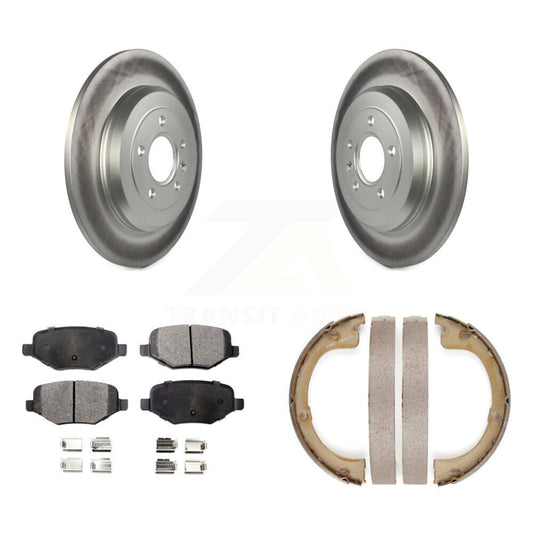 Coated Disc Rotors and Ceramic Brake Pads Kit-KGT-103723 - Kit.bestparts.ca