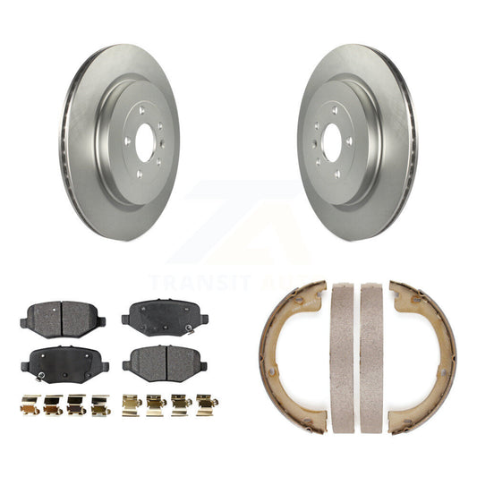 Coated Disc Rotors and Ceramic Brake Pads Kit-KGT-103724 - Kit.bestparts.ca