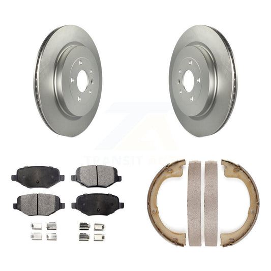 Coated Disc Rotors and Ceramic Brake Pads Kit-KGT-103726 - Kit.bestparts.ca
