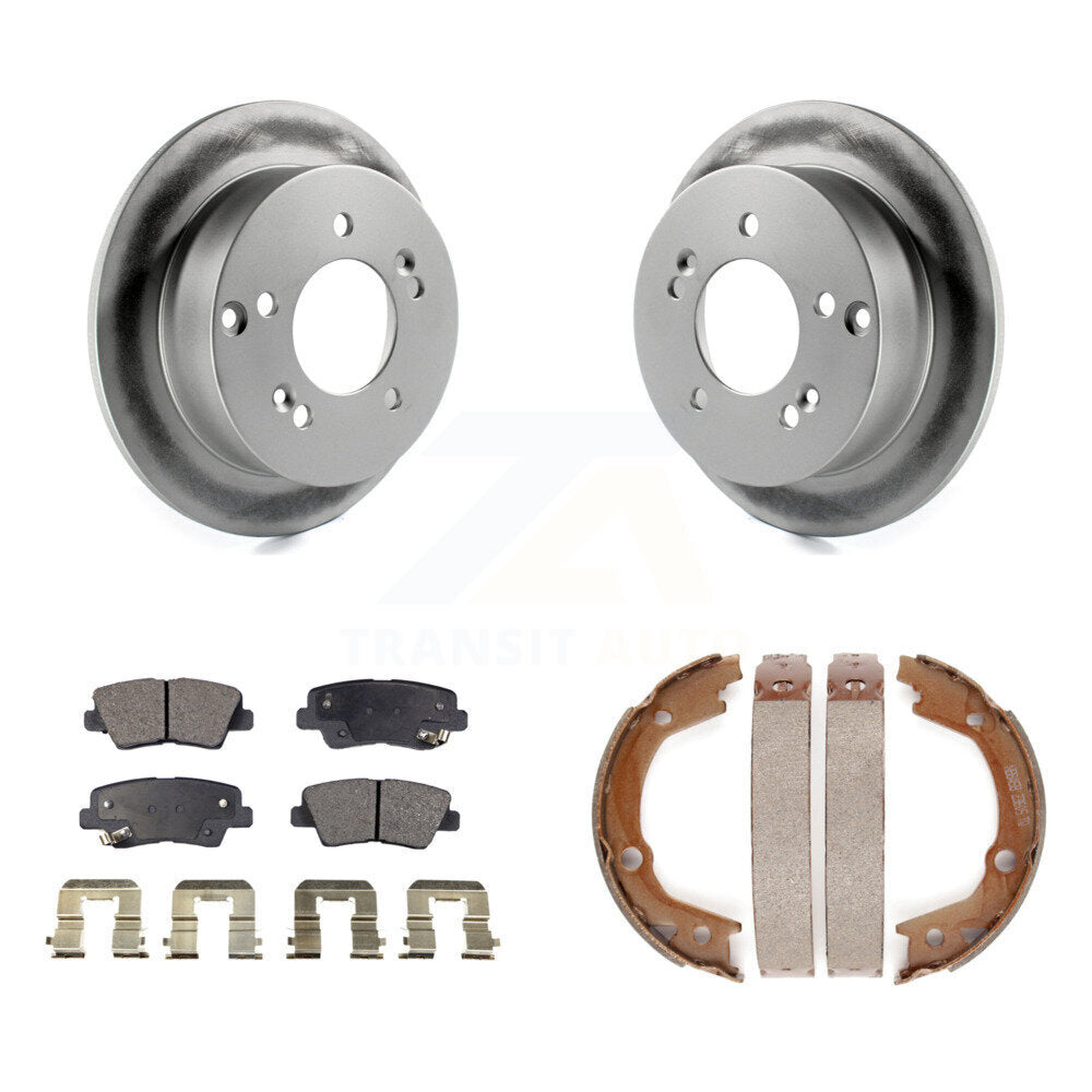 Coated Disc Rotors and Ceramic Brake Pads Kit-KGT-103733 - Kit.bestparts.ca